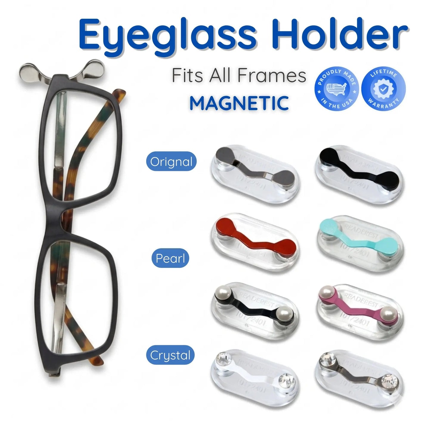 Magnetisk glasögonhållare – extra stark magnetisk fästnin
