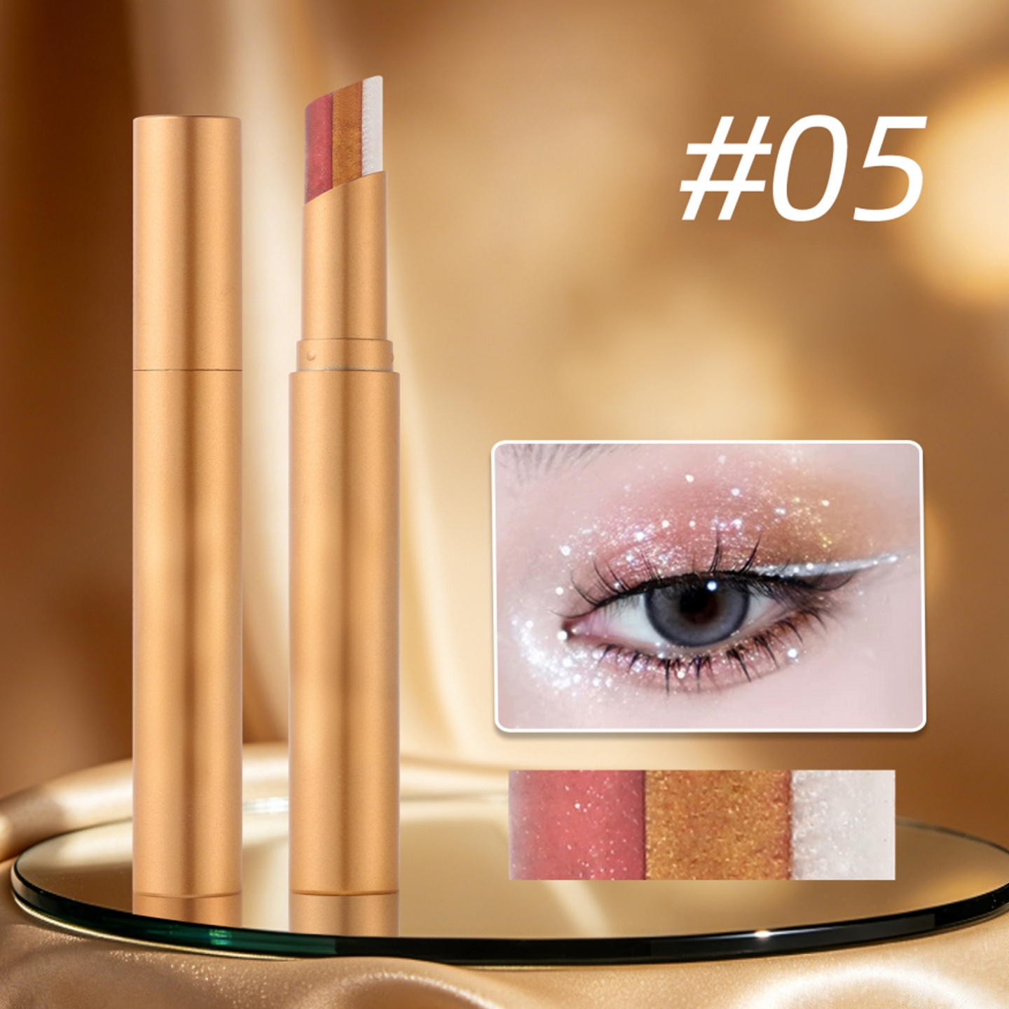 ✨3 Shade Cream Eyeshadow Stick | Smidig och lätt att blanda u
