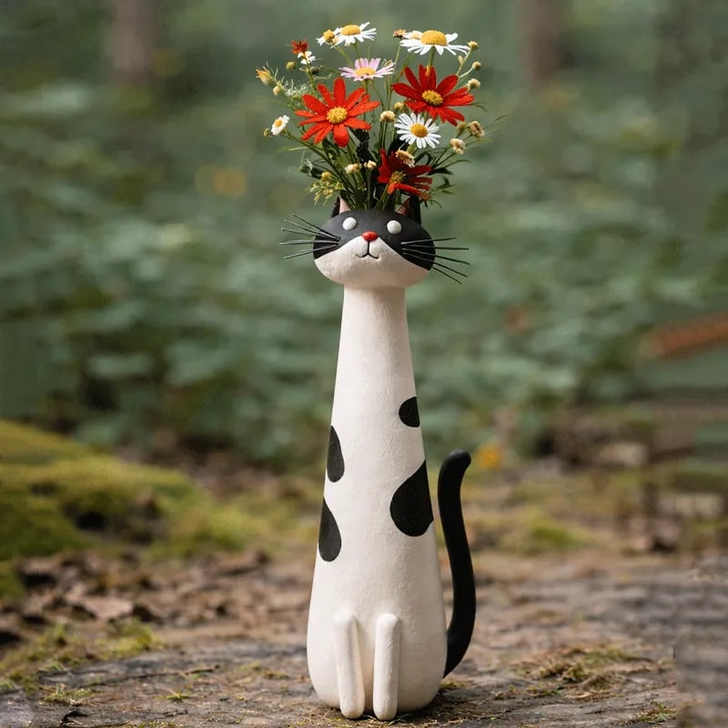 Vase med djurmotiv