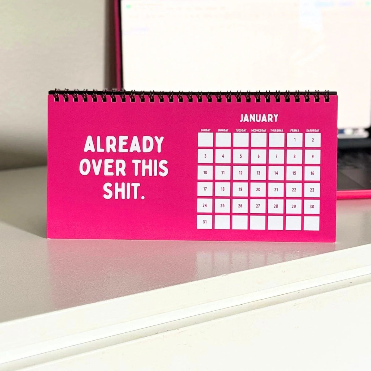 2027 saker jag vill säga på jobbet, men inte kan – Kalender