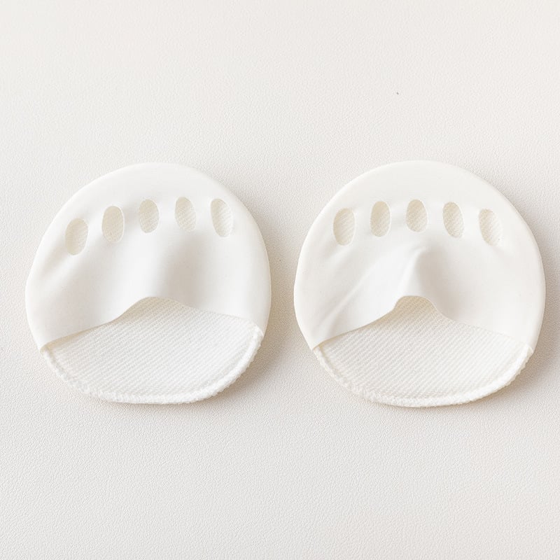 👠✨ Femtåiga framfotsskydd för kvinnor | Stötdämpande inlägg för höga klackar | Svart/Beig