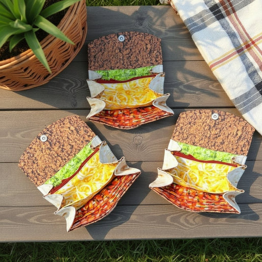 🔥 Burrito-plånboken – Din allt-i-ett-stil och förvaringsväska! 🌯✨