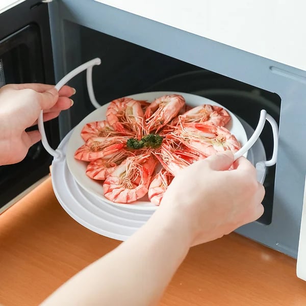 ⏳Tidsbegränsat erbjudande⏰Hopfällbar mikrovågsskål