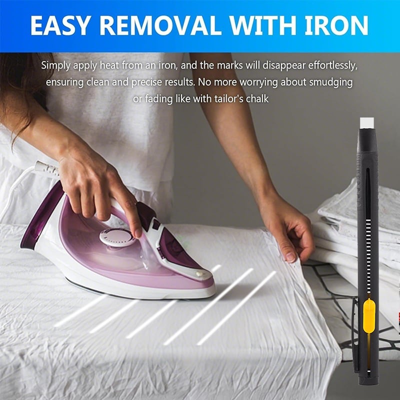 🔥2025 Värmeavlägsningsbar tygpenna för sömnad, broderi, quiltning