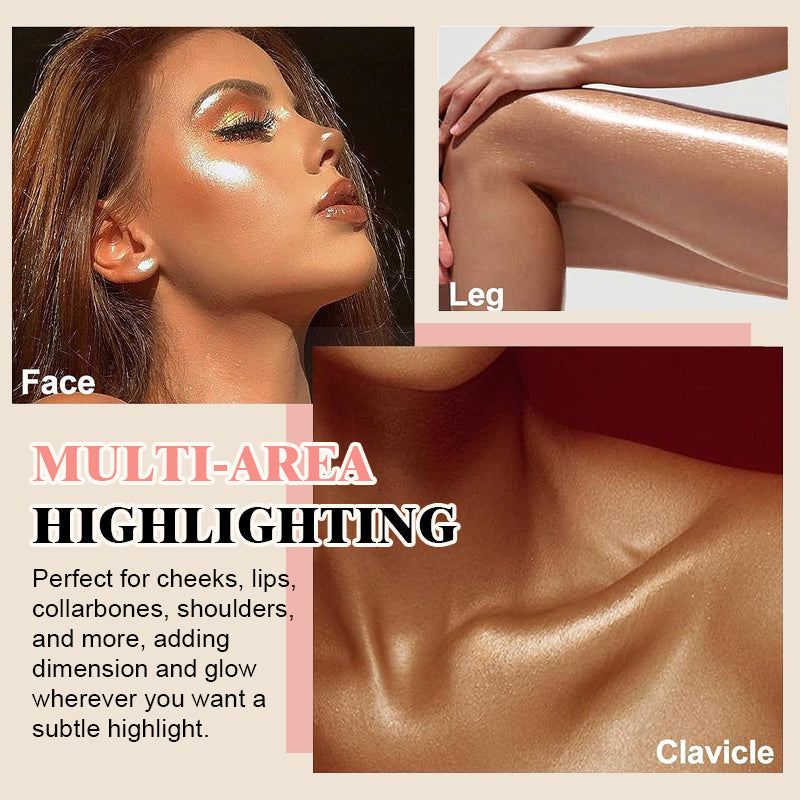 Glödgande puder för highlighter