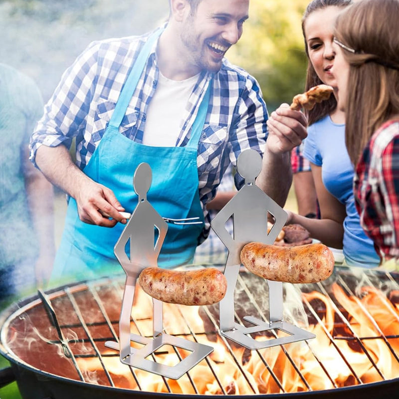 Utomhusgrill för människoformade korva