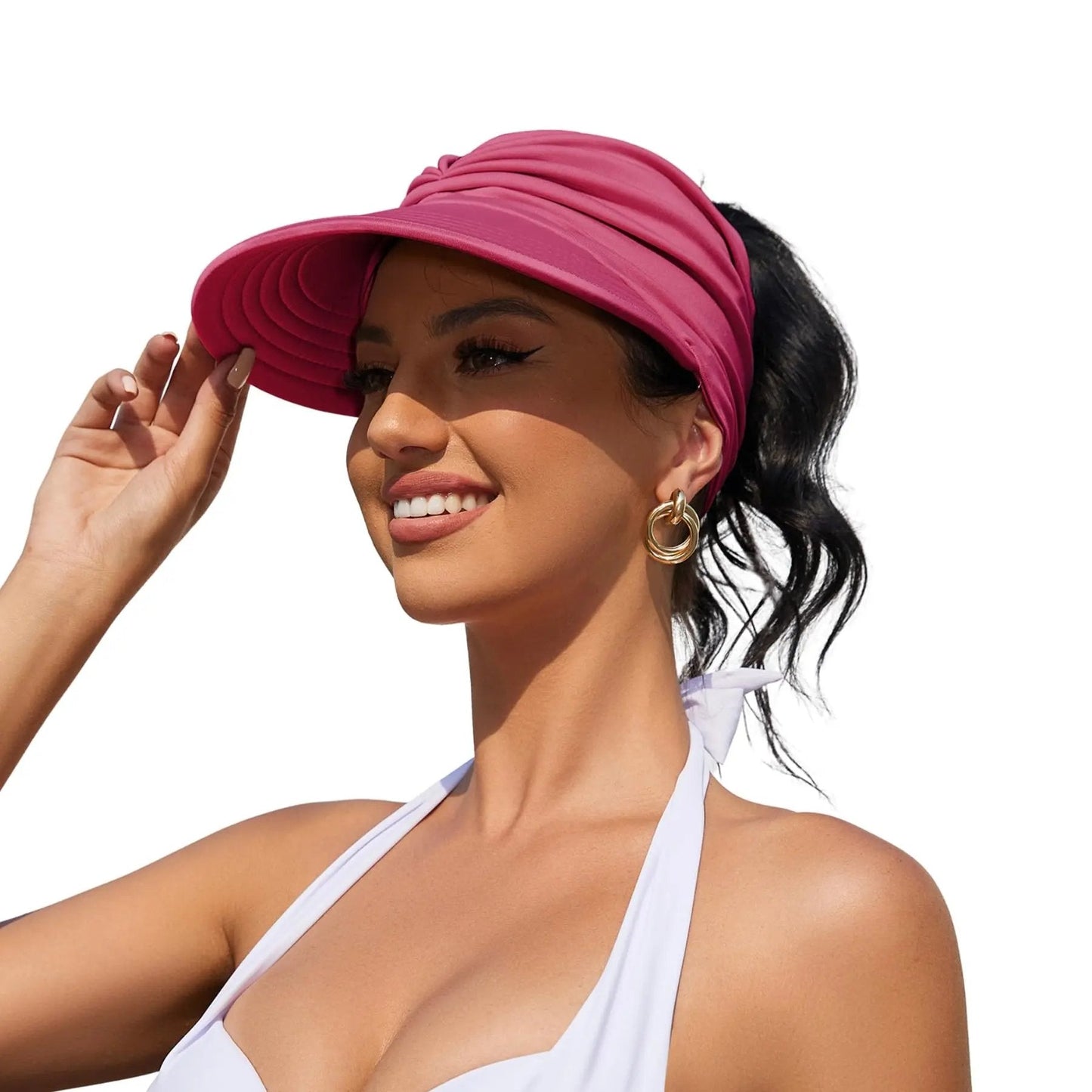 Sista dagen med 50% rabatt – damms solhatt med UV-skydd UPF 50+