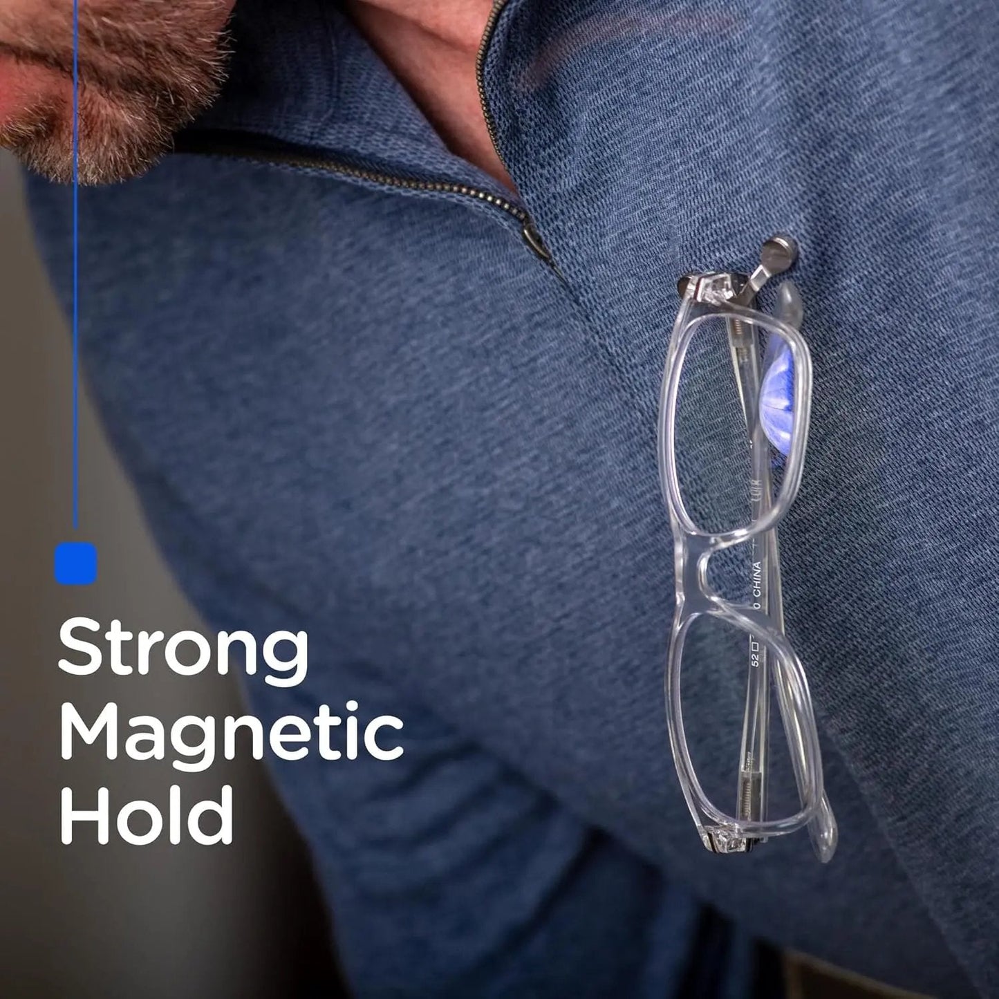 Magnetisk glasögonhållare – extra stark magnetisk fästnin