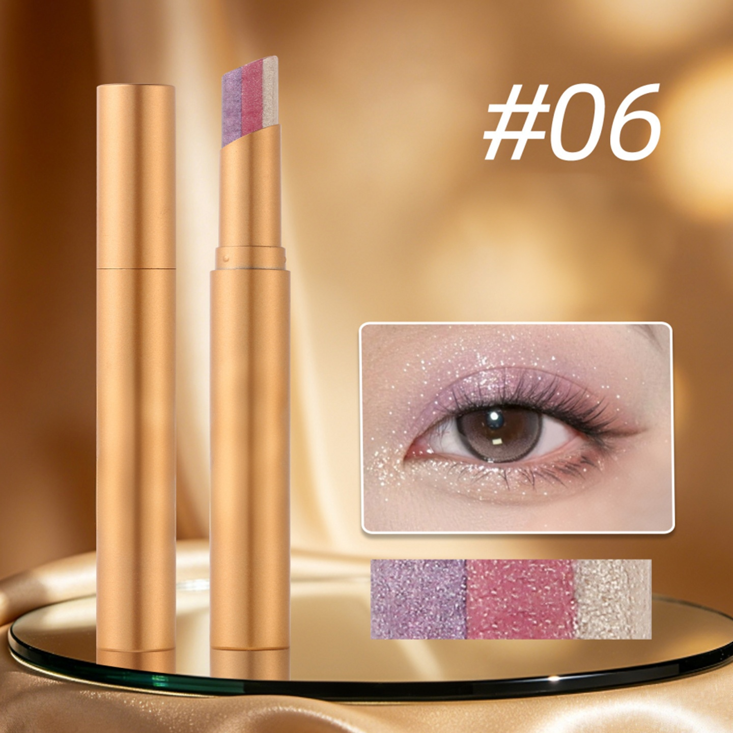 ✨3 Shade Cream Eyeshadow Stick | Smidig och lätt att blanda u