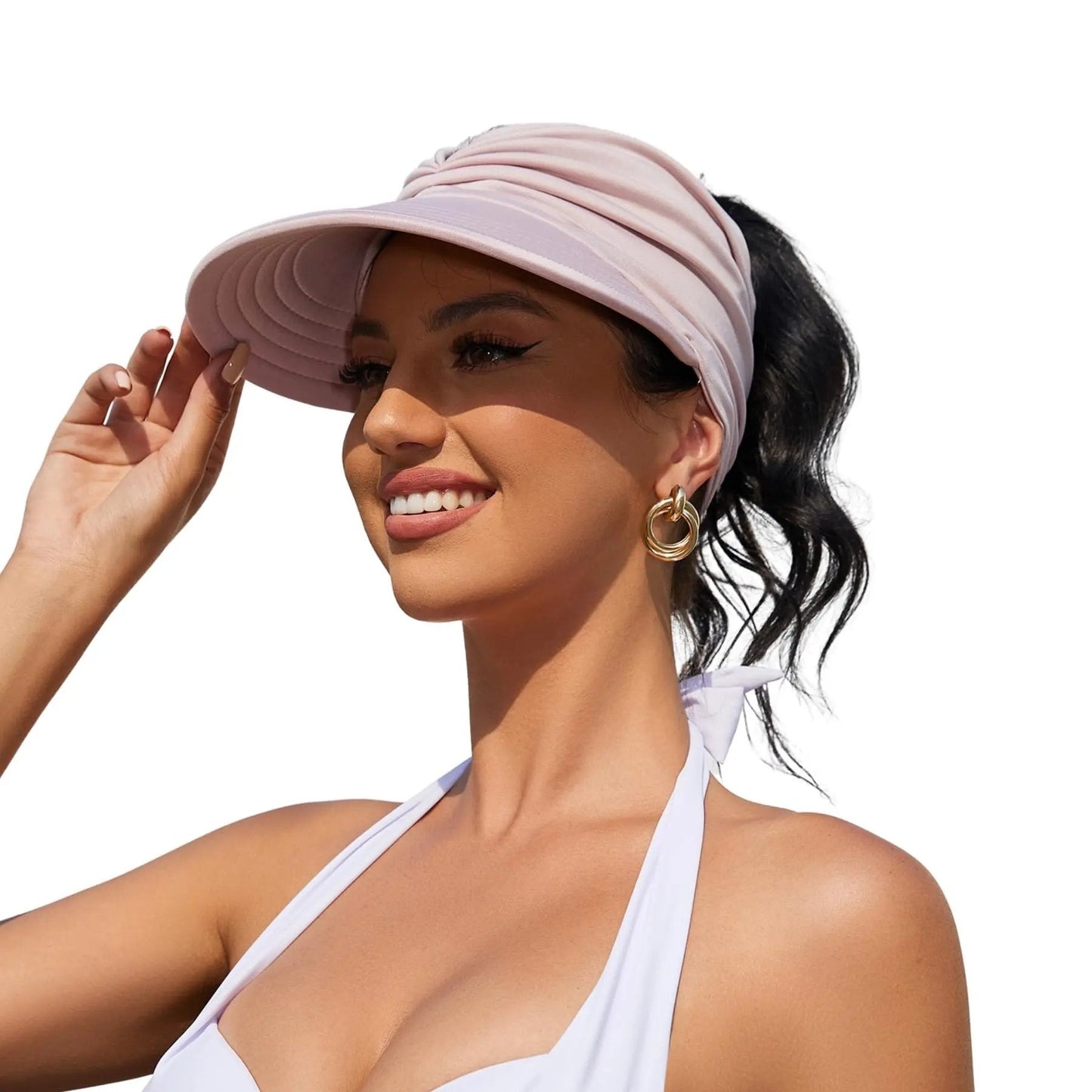 Sista dagen med 50% rabatt – damms solhatt med UV-skydd UPF 50+