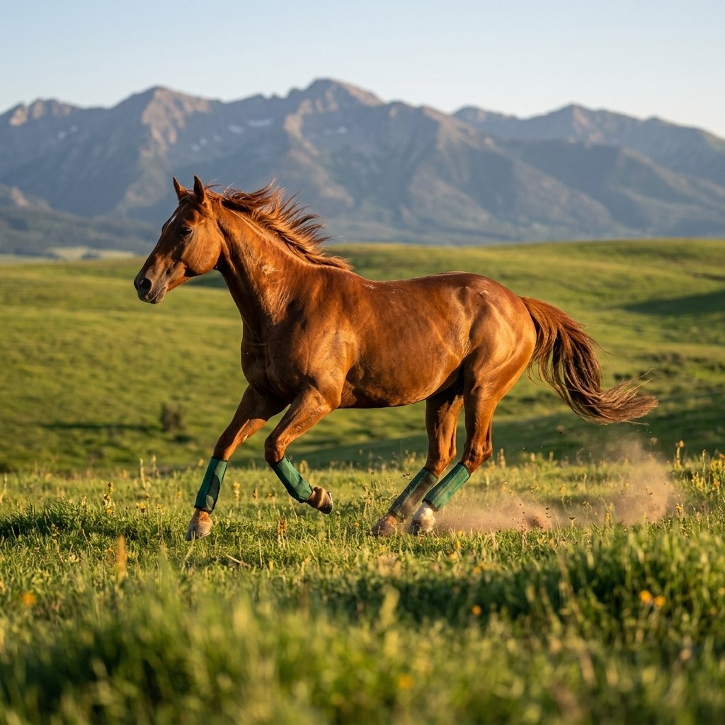 🐎Flugsäkra benvärmare i nät för hästar – 4-pack andningsbara sommarstövla