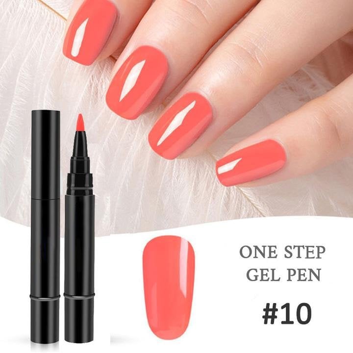 💅 Tidsbegränsat erbjudande✨ Gel-nagellackpenna för enklare applicering🎨 Gratis minilampa för UV-torkning