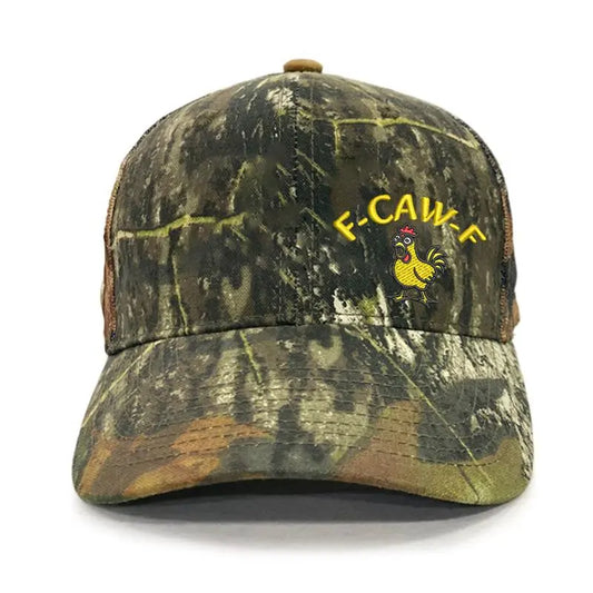 F-CAW-F Broderad snapback-keps i förstklassig kvalitet med justerbar storlek