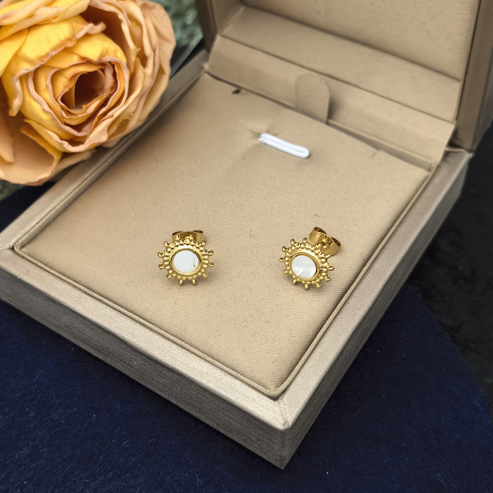 "Abstrakt kärlek" örhänge