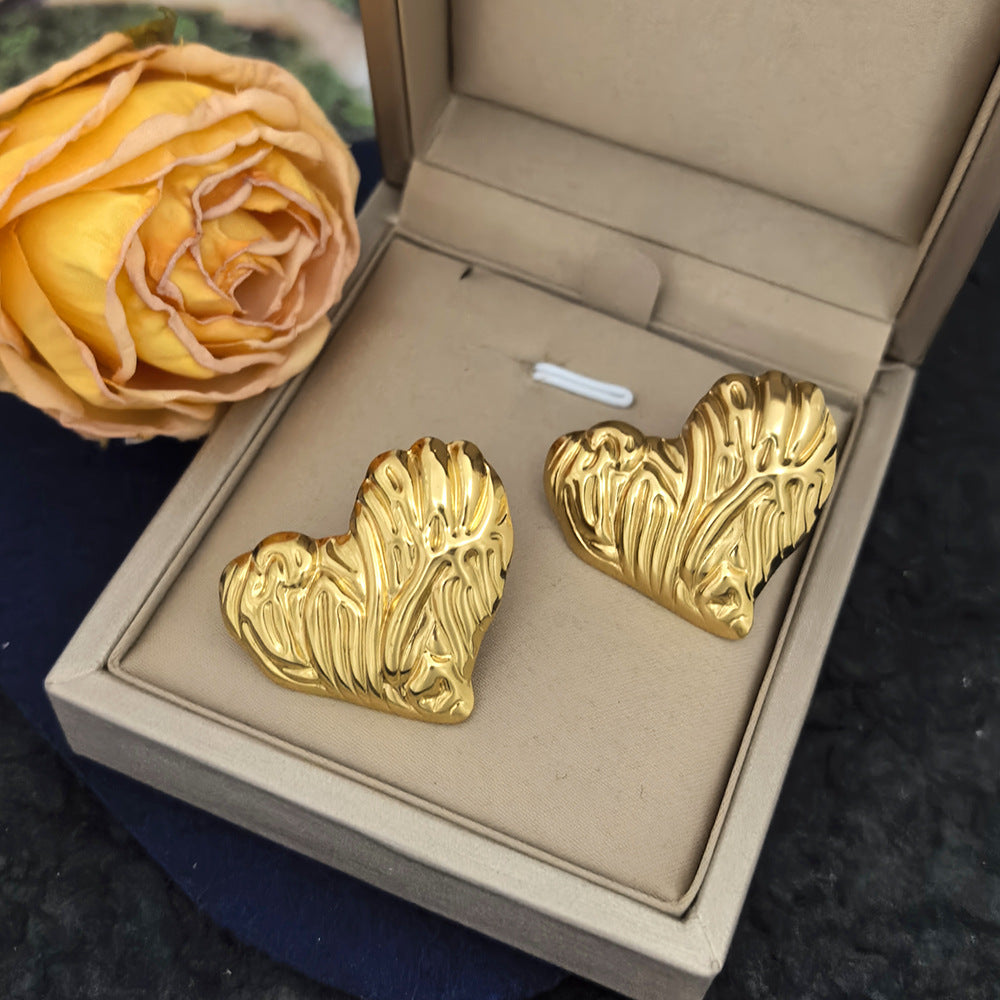 "Abstrakt kärlek" örhänge