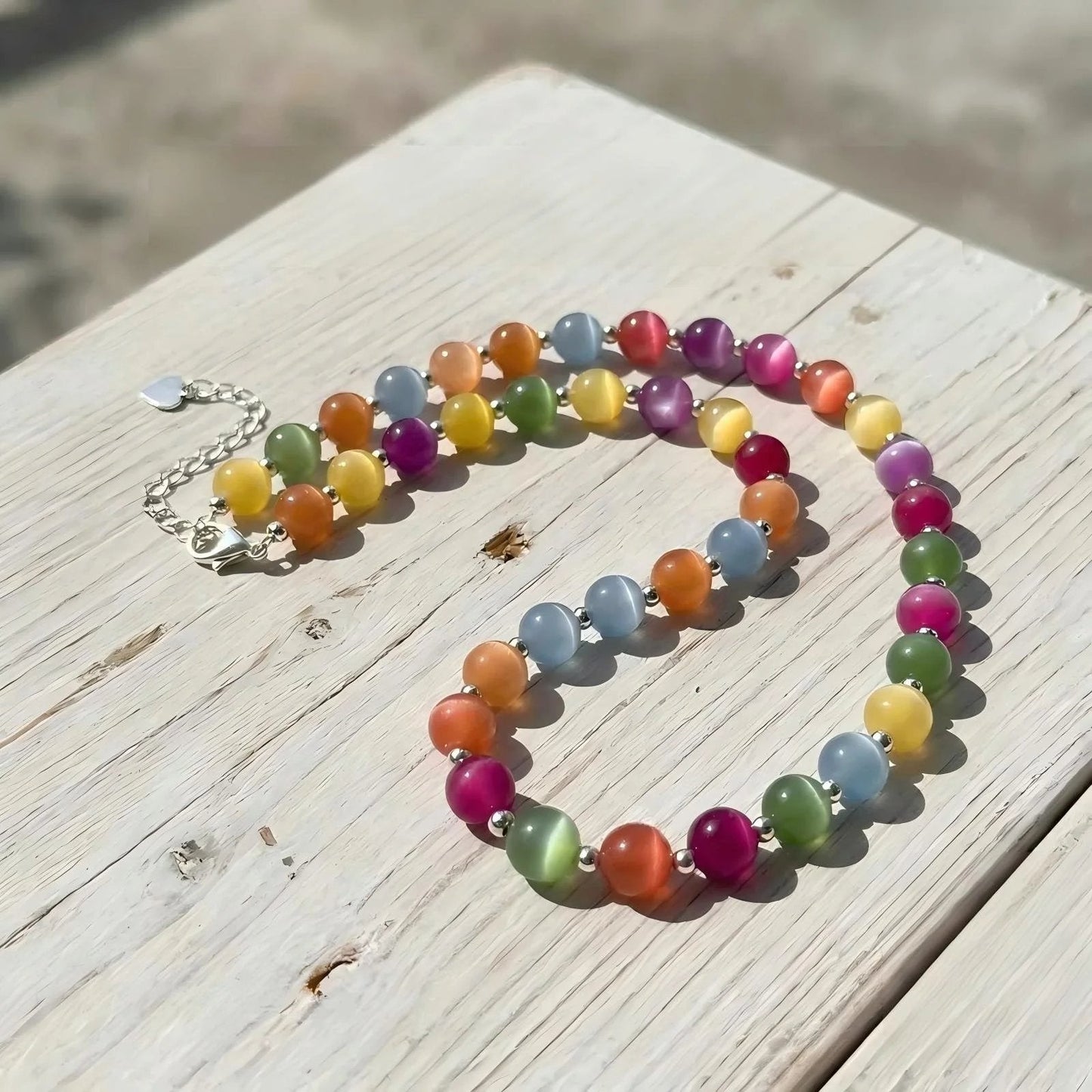 🌈 Dopamine – Kollektion med UV-reaktiva smycken med pärl