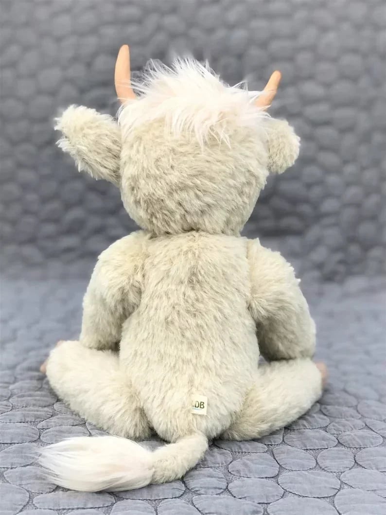 🐏Skotsk handgjord Highland cattl
