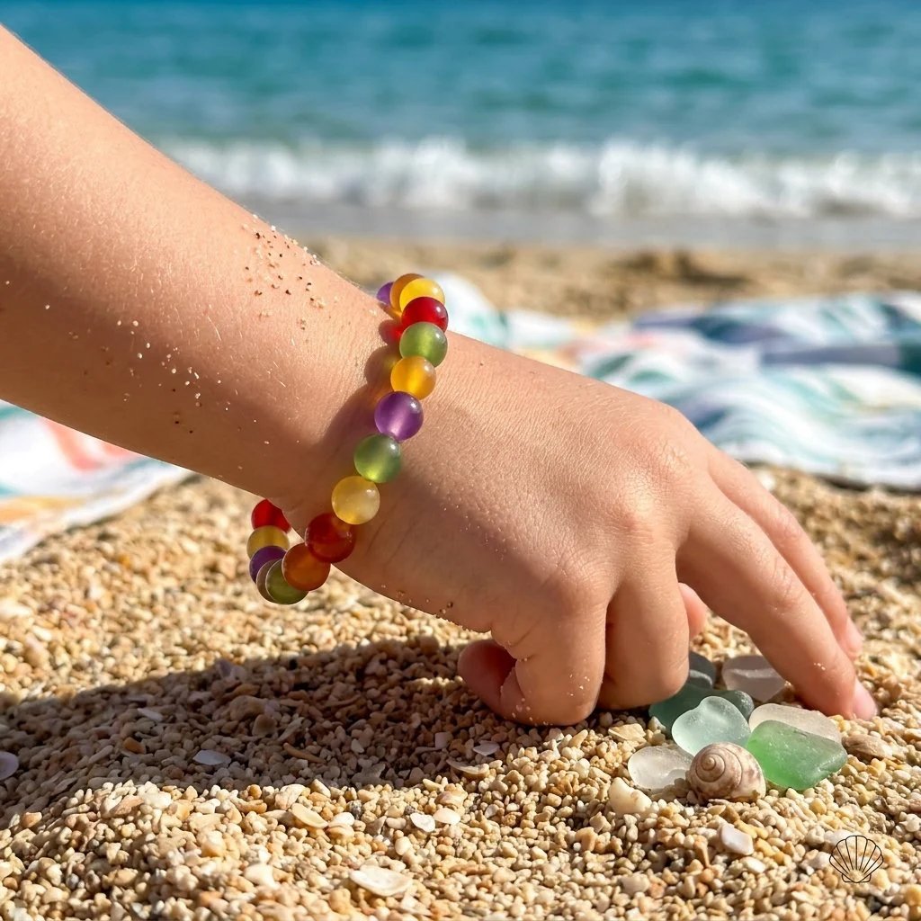 🌈 Dopamine – Kollektion med UV-reaktiva smycken med pärl