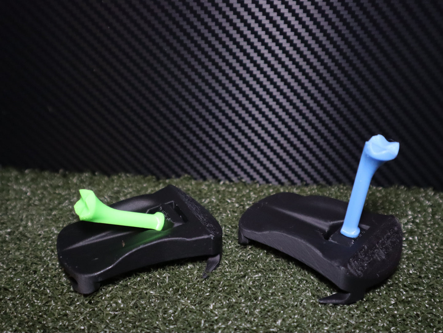 Turf Base V3 - Turf-tee för konstgräs --- Innehåller förskurna tees i olika storlekar (flerpack