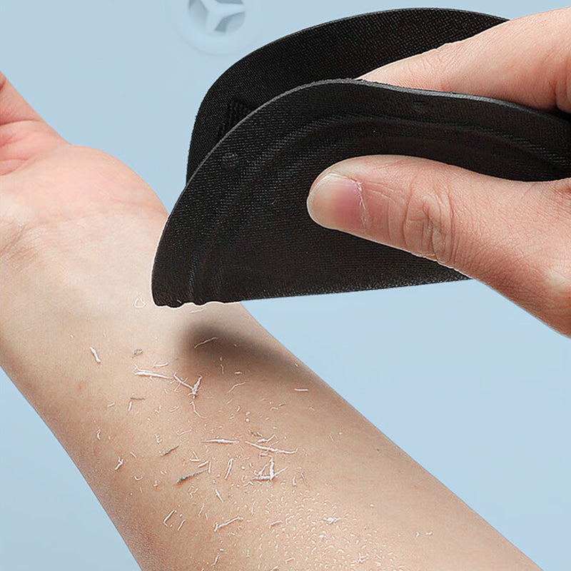 🚿🧽 Mjuk badborste av gummi – Skonsam och effektiv, avlägsnar döda hudceller och rengör alla hudtyper