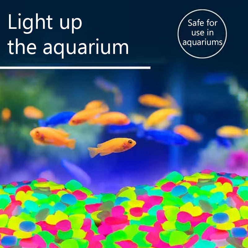 🔥Köp 1000 få 1000 gratis🔥Lysande stenar för trädgård och heminrednin