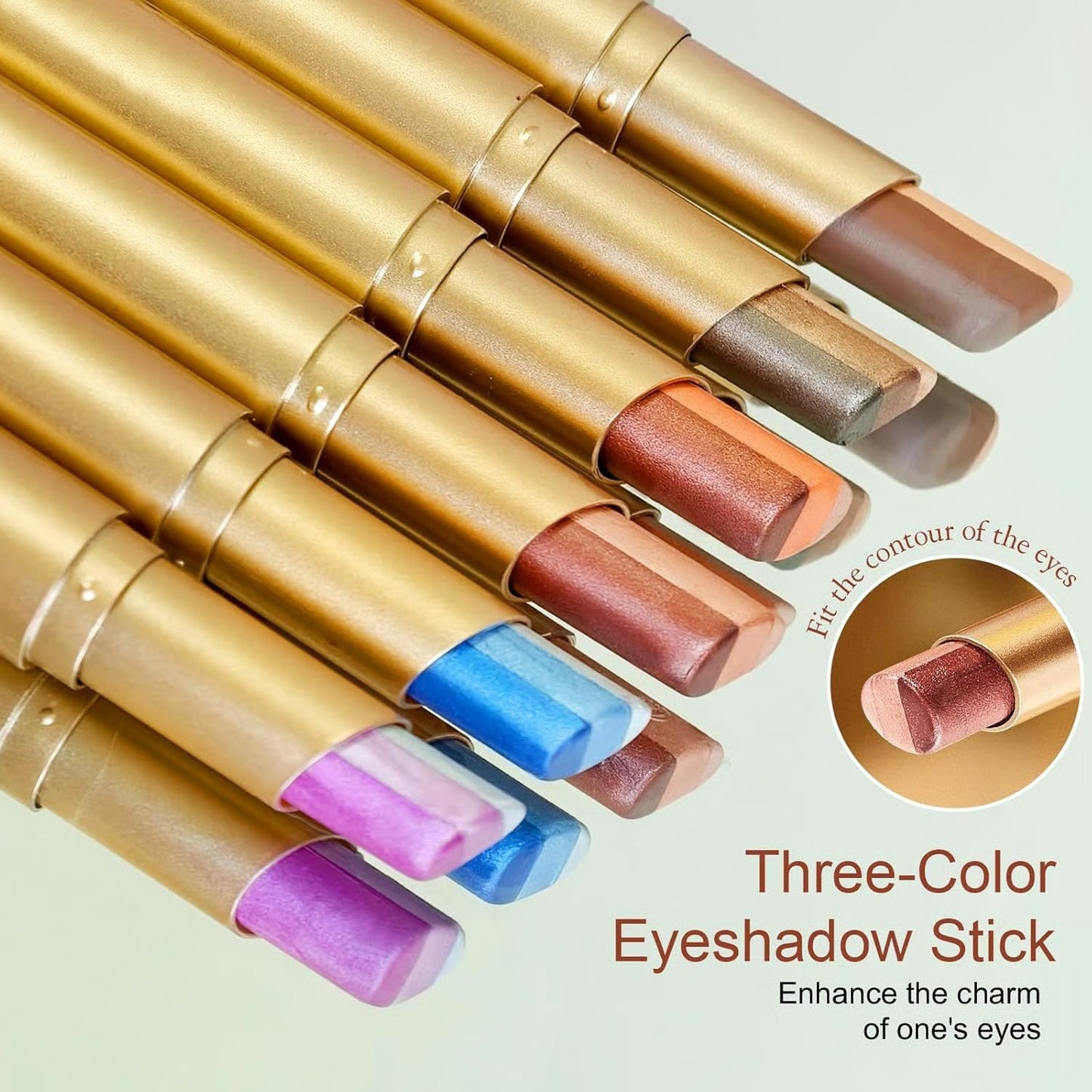 ✨3 Shade Cream Eyeshadow Stick | Smidig och lätt att blanda u