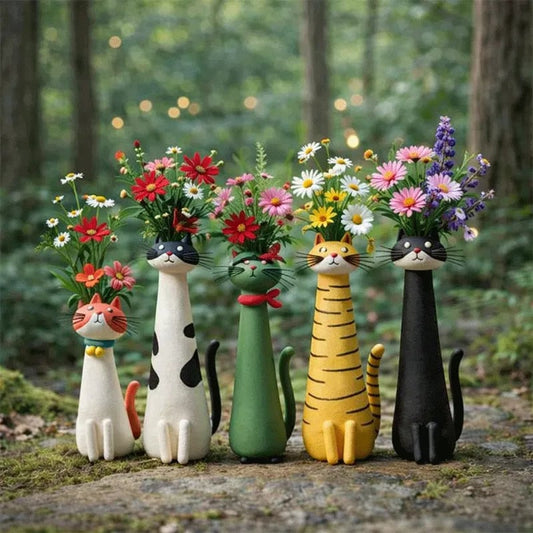 Vase med djurmotiv