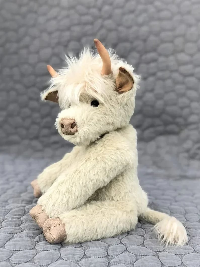 🐏Skotsk handgjord Highland cattl
