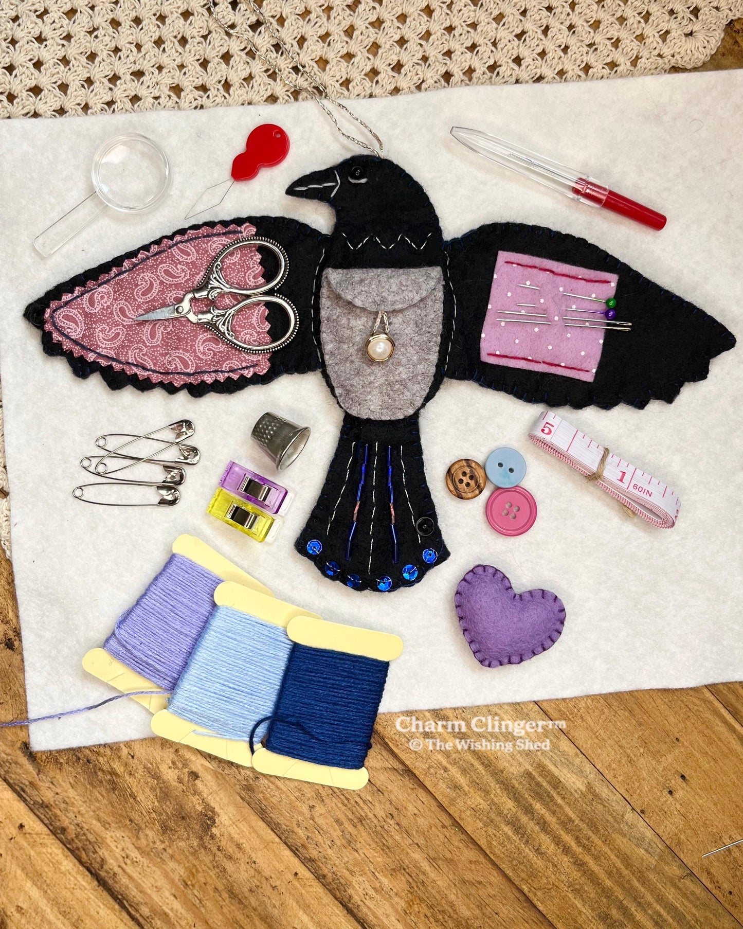 🖤 «Ravens minne – vokter av stikkene» 🪡✨