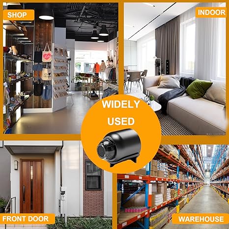 🔥Trådlösa dolda kameror, kompakta inomhus- och utomhuskameror med fjärrövervakningsfunktion.