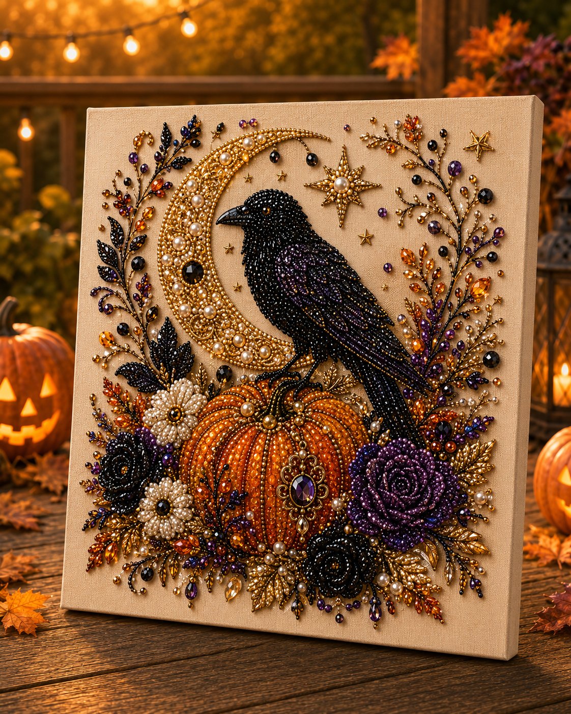 🔥 Sista dagen med 49 % rabatt – 👻✨ DIY-set för Halloween-pärlkonst – Förvandla små pärlor till läskigt-söt magi (📦Köp 2, få gratis frakt)