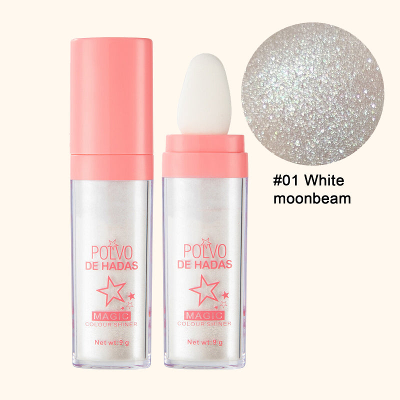 Glödgande puder för highlighter