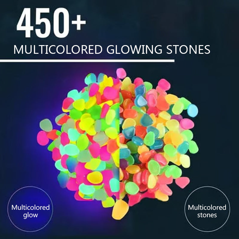🔥Köp 1000 få 1000 gratis🔥Lysande stenar för trädgård och heminrednin