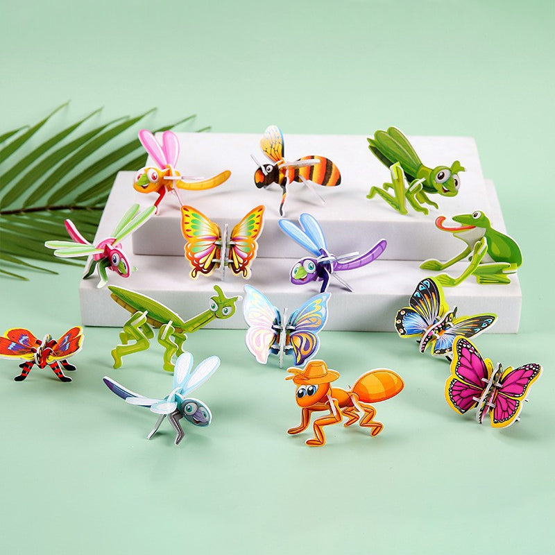 🦋 3D Kreativa Djurpusse