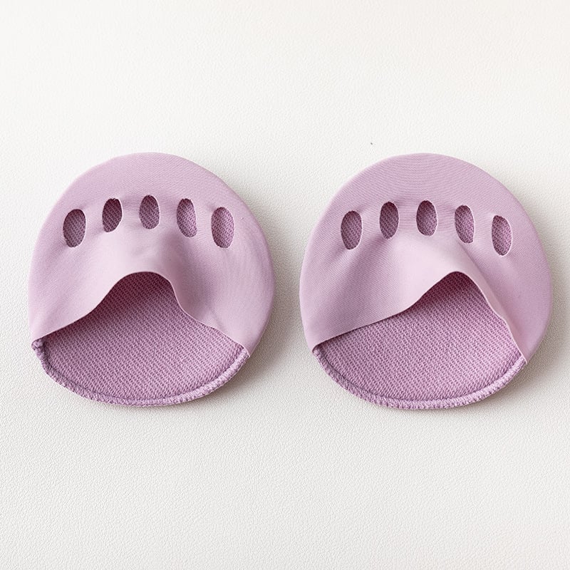 👠✨ Femtåiga framfotsskydd för kvinnor | Stötdämpande inlägg för höga klackar | Svart/Beig