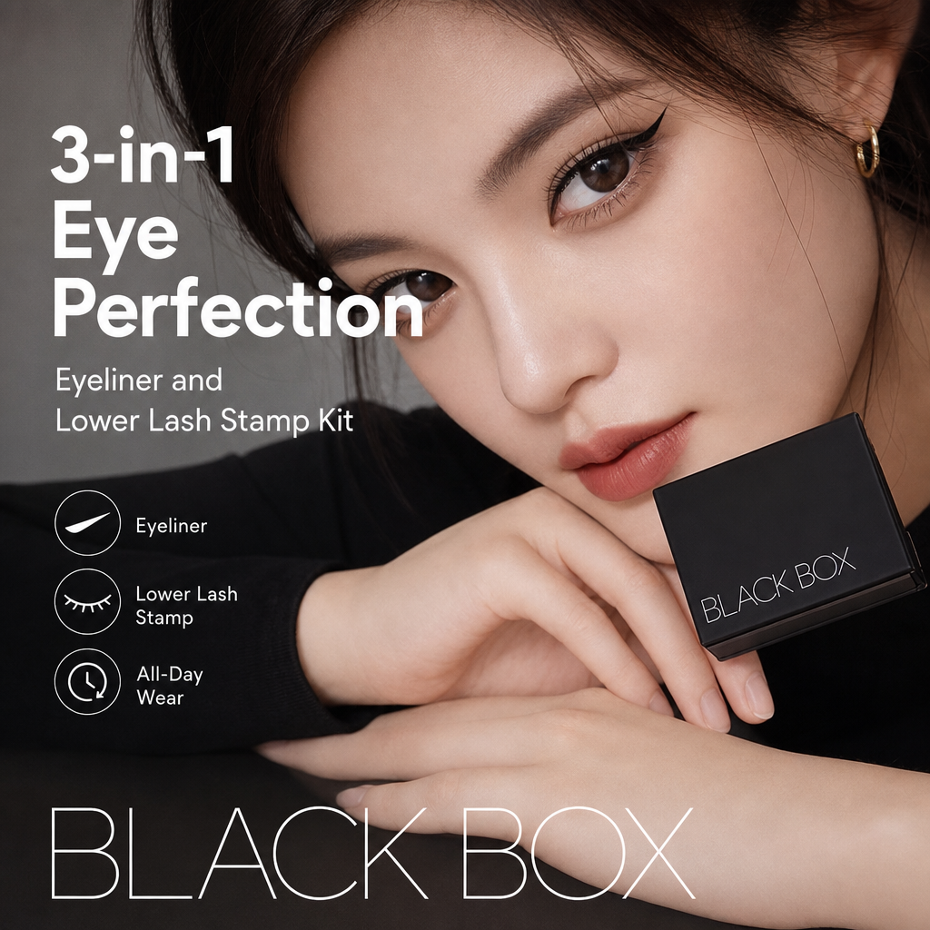 🥳2026 års bästsäljare🥳💞 Över 50 000 sålda exemplar! 💄✨ 50 % rabatt! 3-i-1-set med eyeliner och mascara för undre fransarna – skapa perfekt eyeliner och fransmakeup på bara några sekunder. Vattenfast och kladdar inte. Du behöver inte ha en stadig hand! 👁️