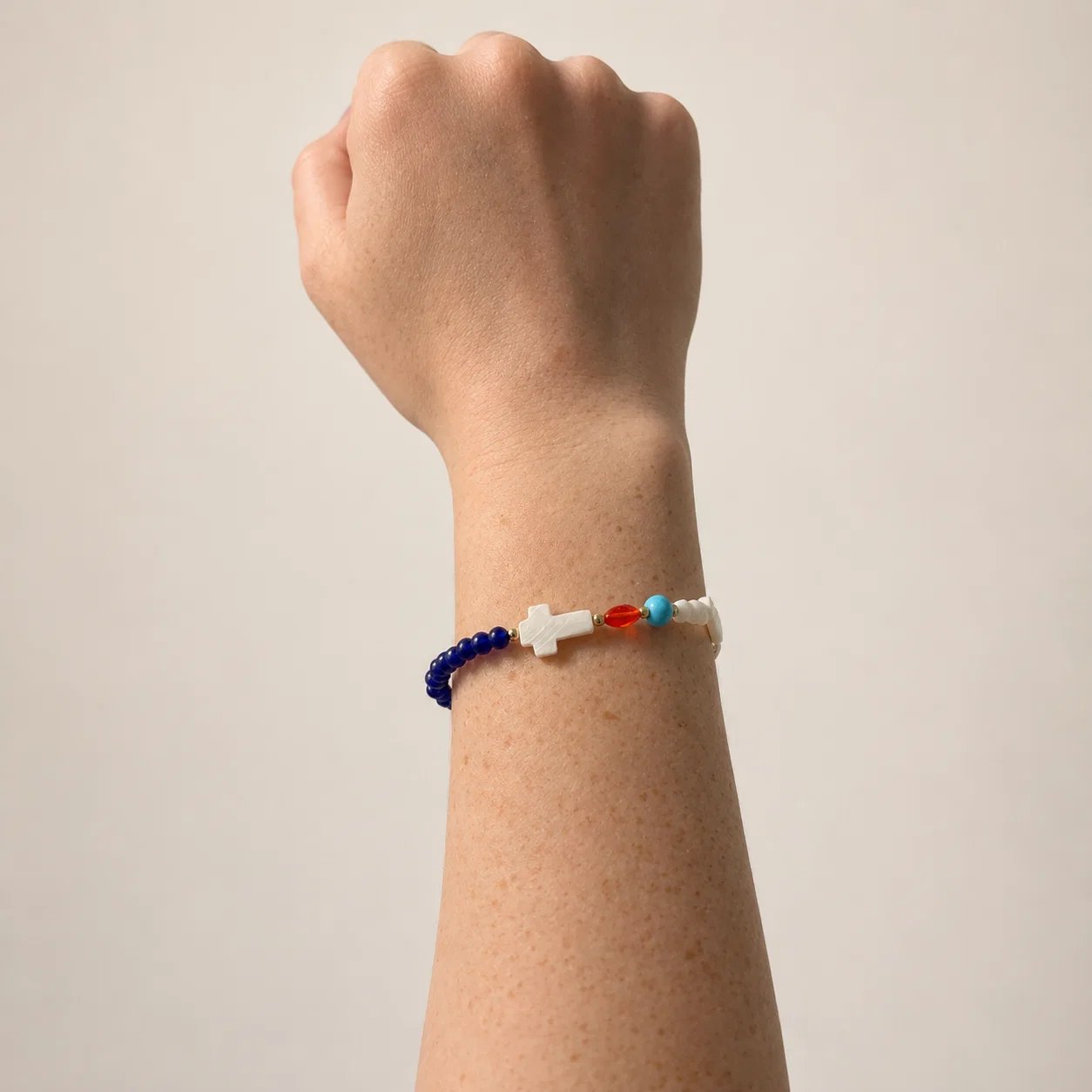 ✝️🙏Handgjort ”Jesus-armband” med en historia