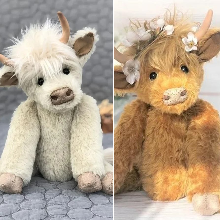 🐏Skotsk handgjord Highland cattl