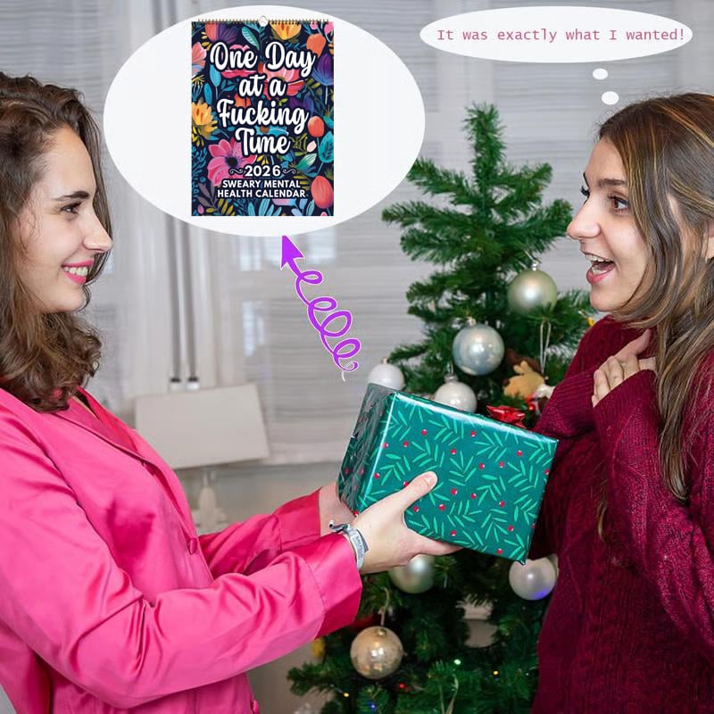 📅 Väggkalender 2027 med humor och svordoma