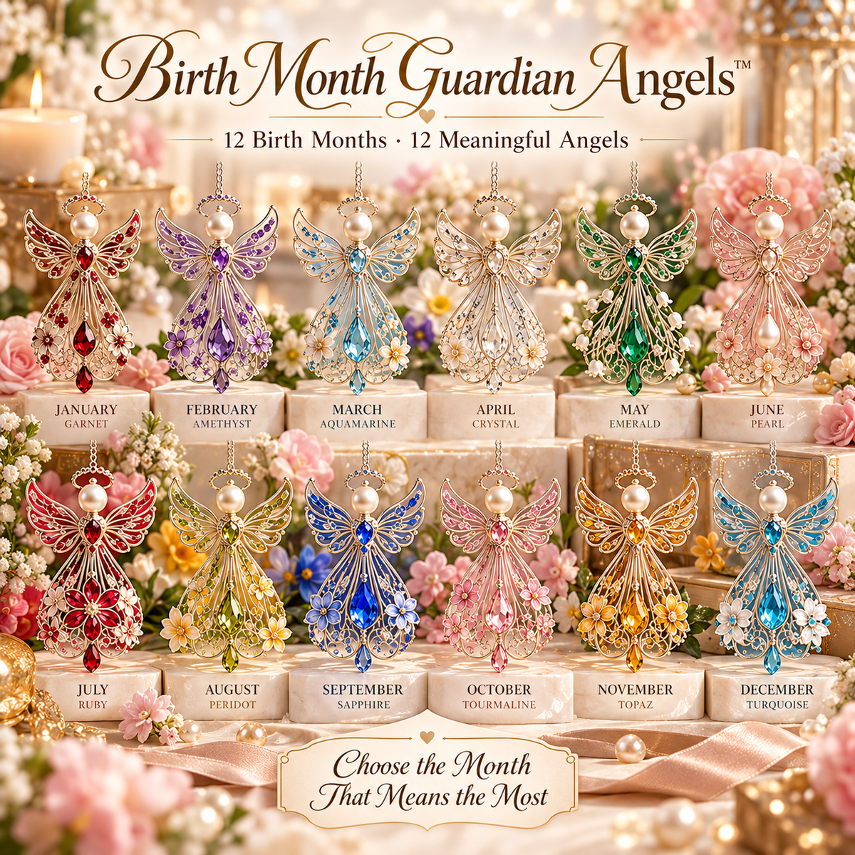 ✨ Birth Month Guardian Angels — An Angel Chosen Just for Yo