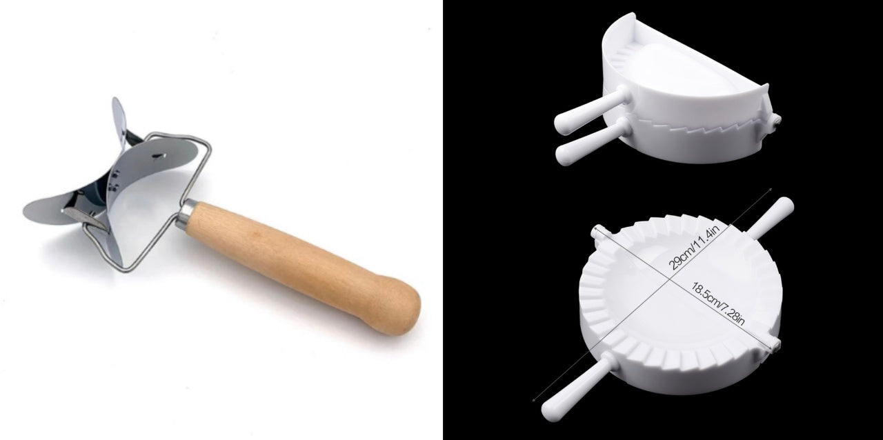 🥳2026 REA – 50 % RABATT! 🥳💞Över 50 000 sålda! Skärare för dumplingdeg i rostfritt stå