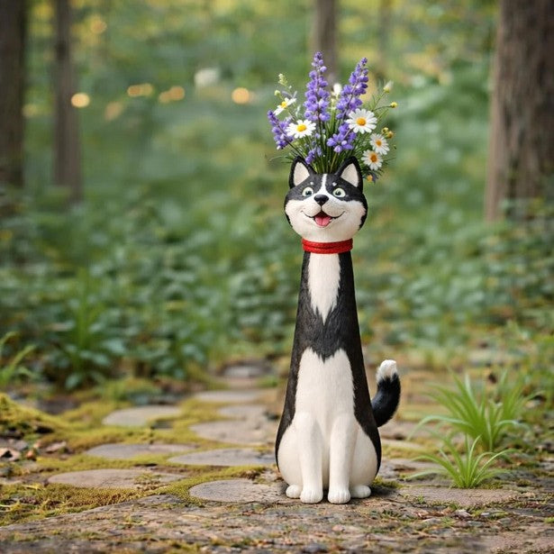 Vase med djurmotiv