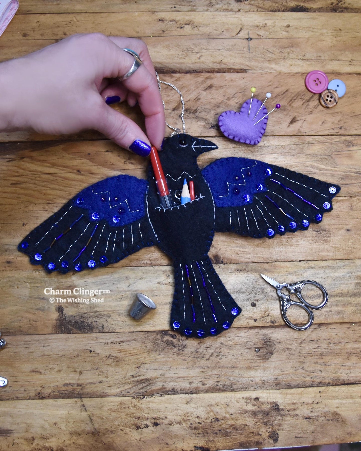 🖤 «Ravens minne – vokter av stikkene» 🪡✨