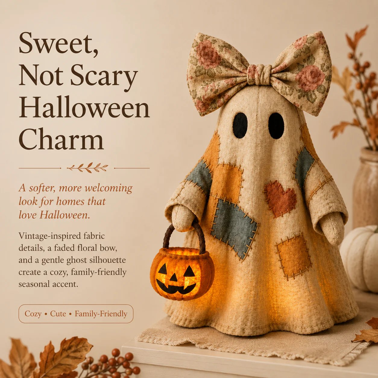Ge ditt hem en touch av lekfull nostalgi och skapa en varm och mysig stämning! 🎃✨🍂
