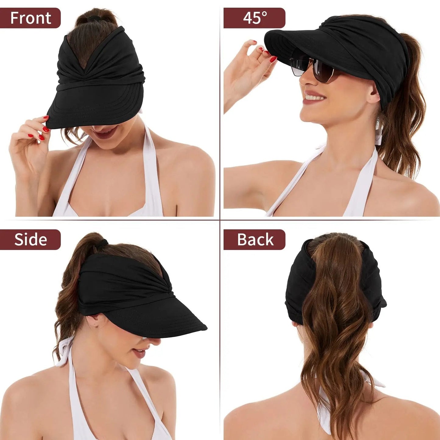 Sista dagen med 50% rabatt – damms solhatt med UV-skydd UPF 50+