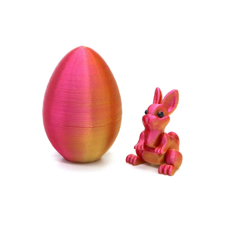 Påskprydnadsägg – Artikulerad kanin för samlare 🎁🌷 [Julspecial