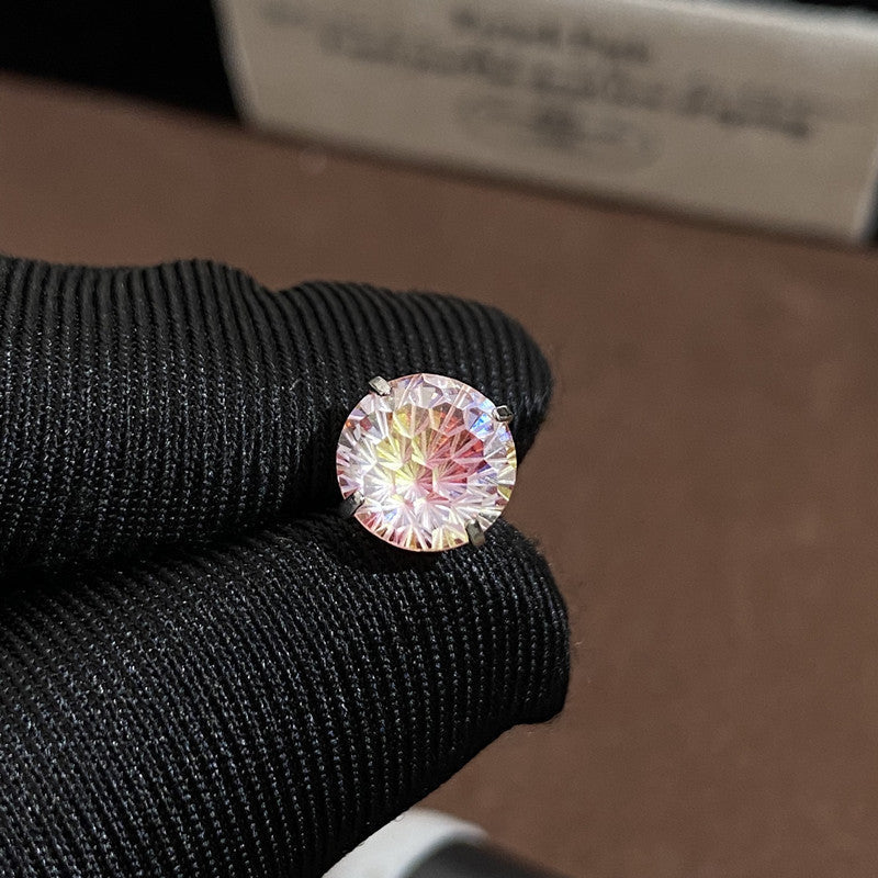 🌈Fyrverkerislipade färgskiftande zirkoniumtitaniumstålörhängen – allergivänliga och sömnvänliga