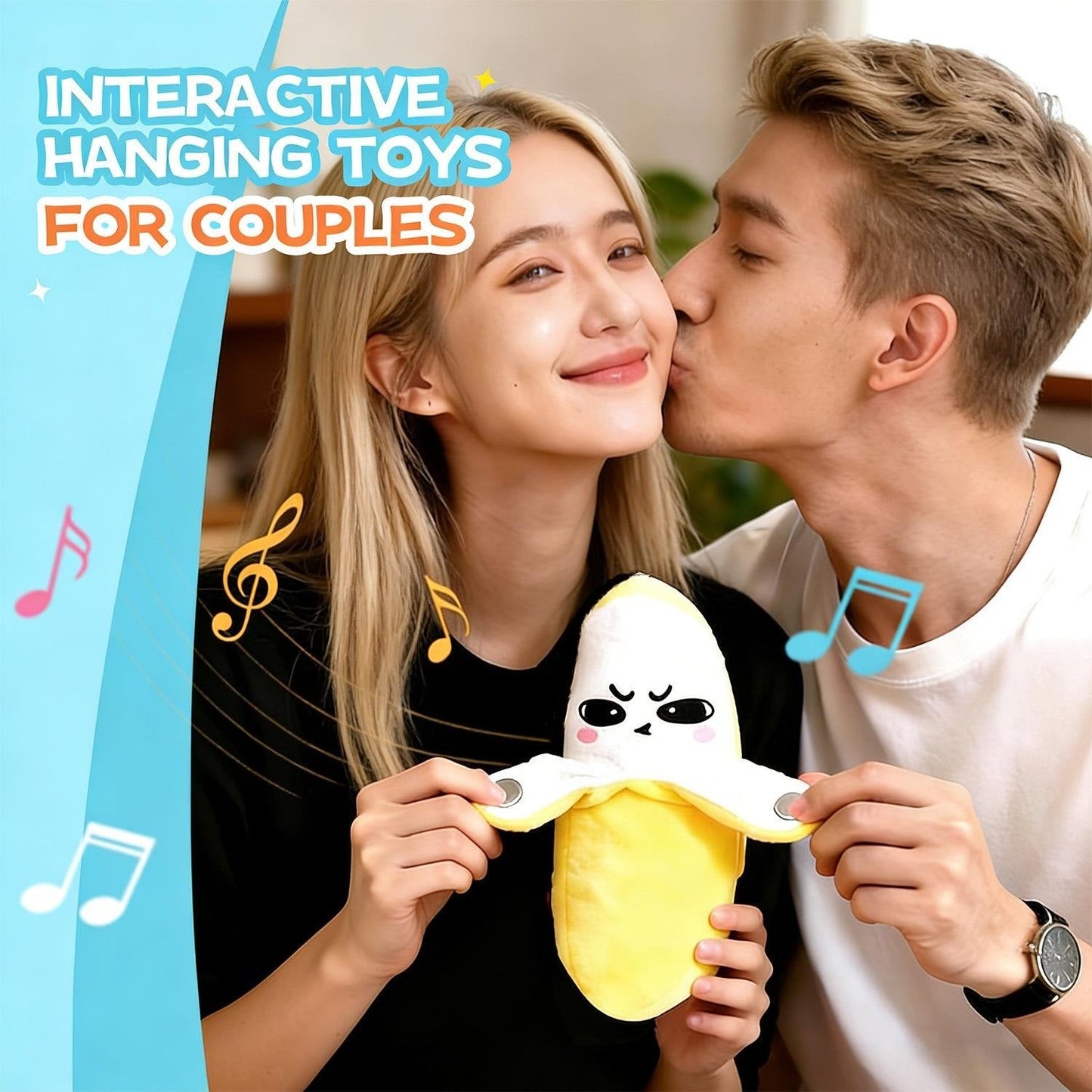 💕Hett erbjudande – 49 % RABATT💖Interaktivt musik-gosedjursset🍌🍓