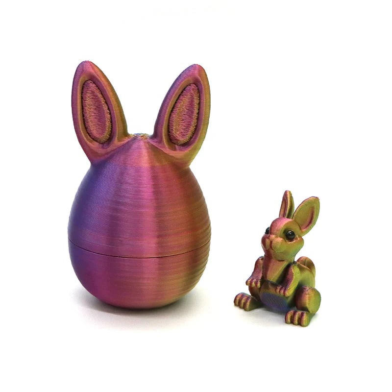 Påskprydnadsägg – Artikulerad kanin för samlare 🎁🌷 [Julspecial