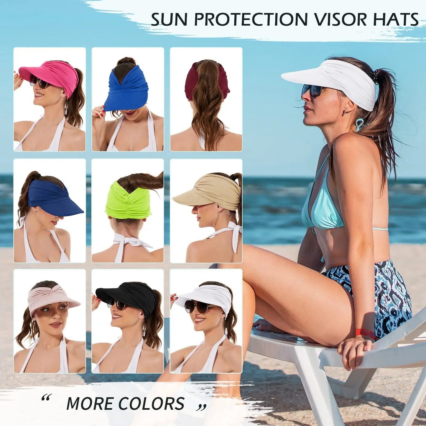 Sista dagen med 50% rabatt – damms solhatt med UV-skydd UPF 50+